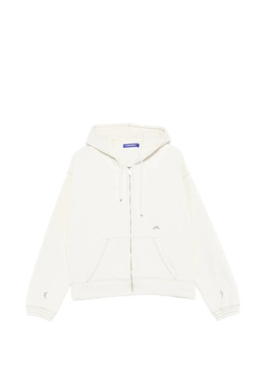 A-COLD-WALL* Millbank zip-up hoodie - Neutrals