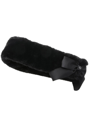 Maison Michel Zaza ear muffs - Black