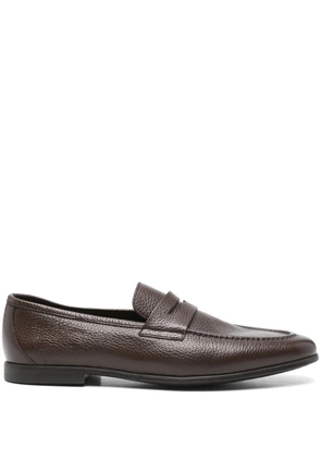 Canali leather loafers - Brown