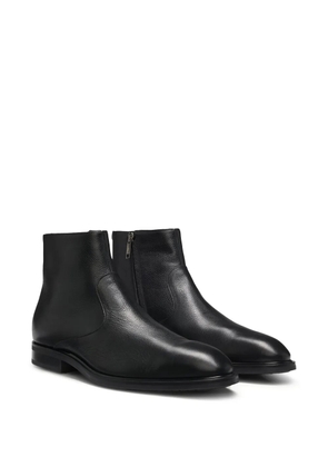 BOSS leather chelsea boots - Black