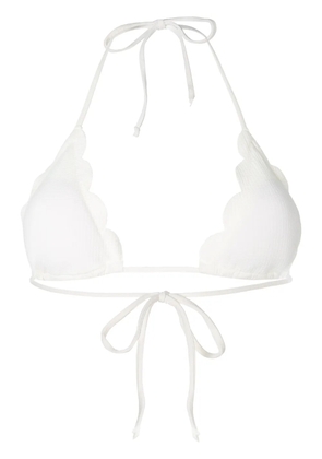 Marysia Broadway bikini top - White
