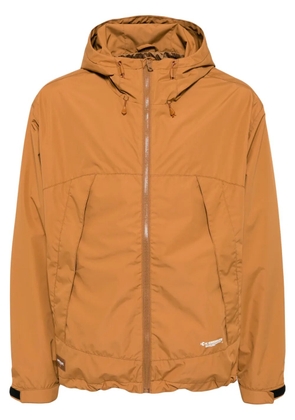 CHOCOOLATE hooded zip-up windbreaker - Orange