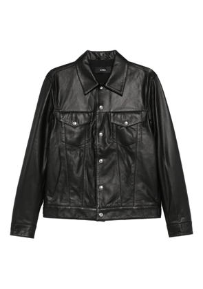 Arma buttoned flap-pockets shirt jacket - Black