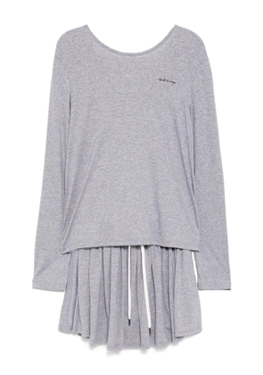 tout a coup logo-print shorts set - Grey