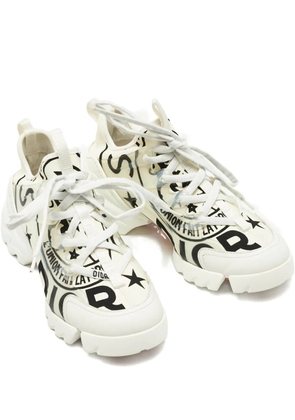 Christian Dior Pre-Owned D-Connect low-top sneakers - White