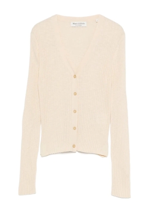 Marc O'Polo cotton-linen cardigan - Neutrals