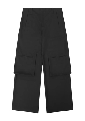 HELIOT EMIL Ferro double-pocket tailored trousers - Black