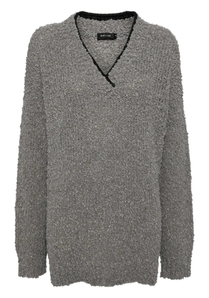 tout a coup V-neck jumper - Grey