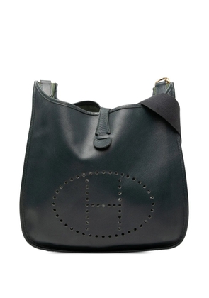 Hermès Pre-Owned 2001 Clemence Evelyne GM crossbody bag - Blue