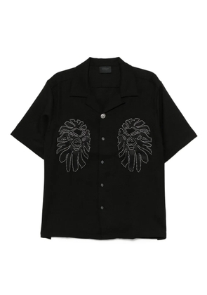 A BATHING APE® stud-embellished shirt - Black
