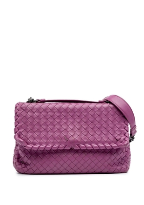 Bottega Veneta Pre-Owned 2012-2024 Small Nappa Intrecciato Olympia shoulder bag - Purple