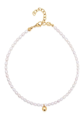 Nialaya Jewelry pearl-embellished necklace - Gold