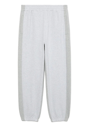 FIVE CM two-tone cotton-blend track pants - Grey