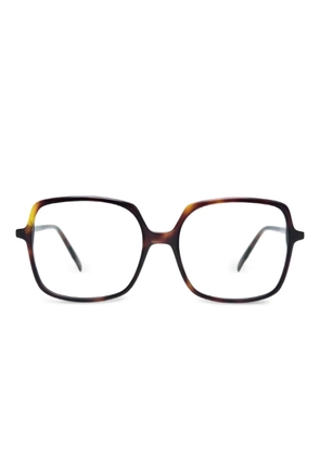 GIGI STUDIOS Sylvia square-frame glasses - Brown