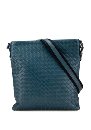 Bottega Veneta Pre-Owned 2012-2025 Nappa Intrecciato VN crossbody bag - Blue