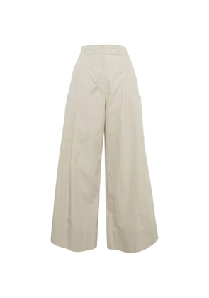 'S Max Mara side-pocket wide-leg trousers - Neutrals