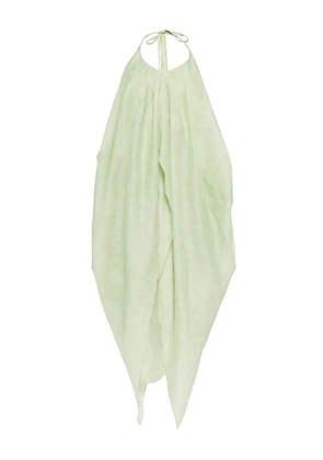 tout a coup halter midi dress - Green