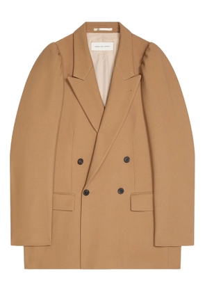 DRIES VAN NOTEN double-breasted blazer - Brown