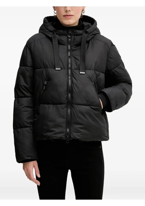 Geox Spherica hooded puffer jacket - Black