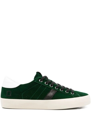 D.A.T.E. Hill Low stripe-detail sneakers - Green
