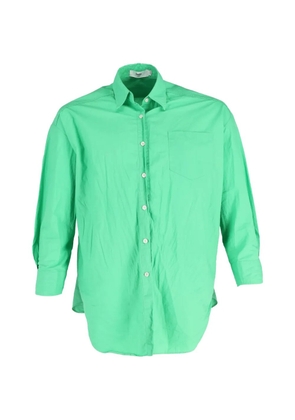 The Frankie Shop button-down cotton shirt - Green