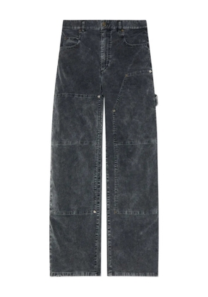 MARANT corduroy panelled trousers - Black