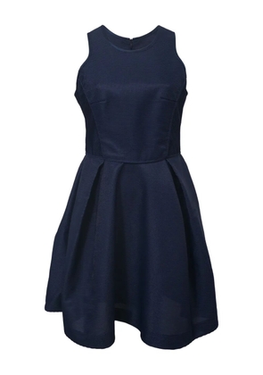 Maje pleated sleeveless mini dress - Blue