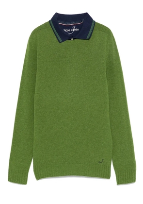 Jacob Cohën wool sweater and polo set - Green