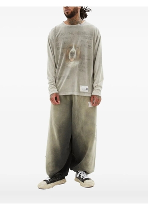 Maison MIHARA YASUHIRO Bleached LS tee - Neutrals