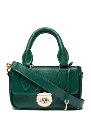 Sarah Chofakian mini Sarah textured leather tote bag - Green