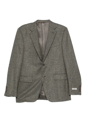 Canali textured blazer - Grey