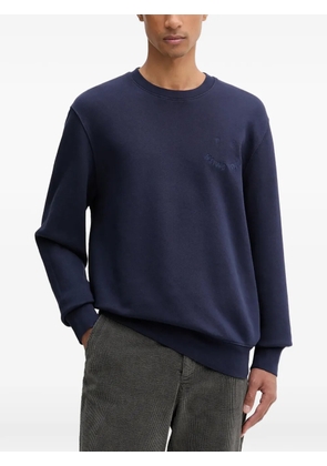 PS Paul Smith logo-embroidered sweatshirt - Blue