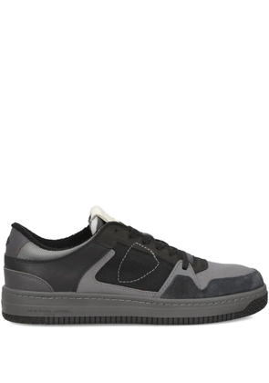 Philippe Model Paris mesh panelled low-top sneakers - Grey