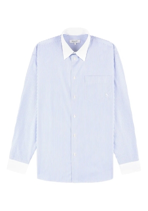 Sporty & Rich striped pocket shirt - Blue