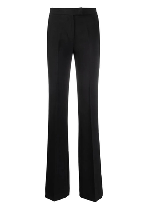 TWINSET high-waisted flared trousers - Black