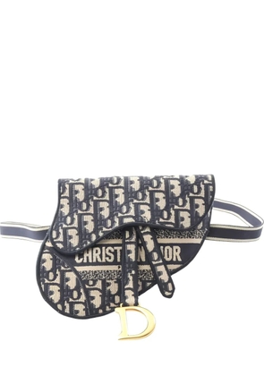 Christian Dior Pre-Owned Saddle belt bag - Blue