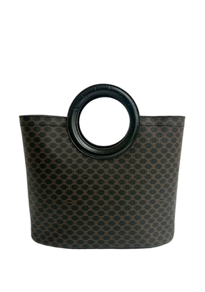 Celine Pre-Owned 1998 Macadam Coated Canvas tote bag - Black