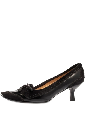 Tod's Vintage pre-owned 65mm leather pumps - Black
