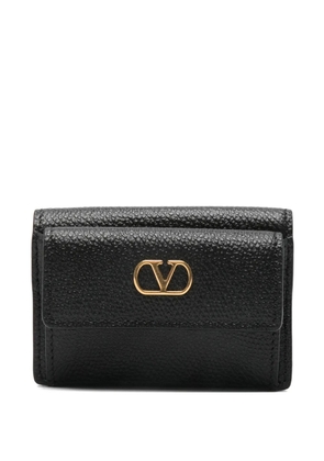 Valentino Garavani VLogo leather wallet - Black