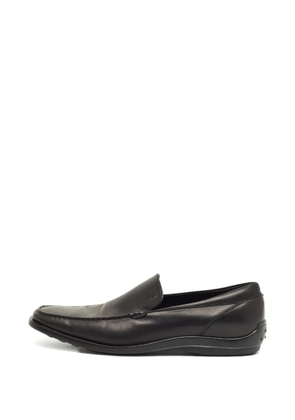 Tod's Vintage penny leather loafers - Black