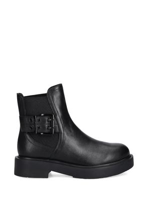 Love Moschino buckle-strap boots - Black