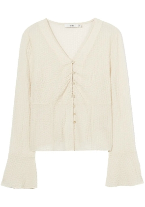 b+ab open-knit top - Neutrals