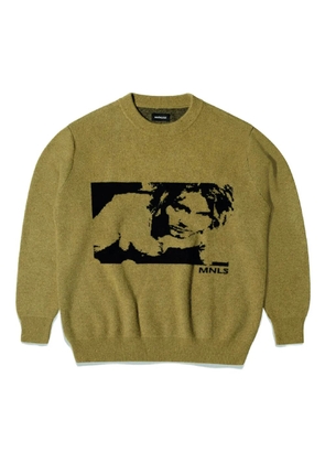 Mainless Kurt Cobain sweater - Green
