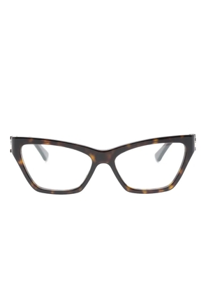 Cartier Eyewear logo glasses - Brown