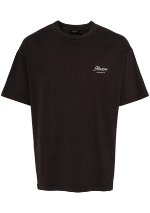 FIVE CM logo-print cotton T-shirt - Grey