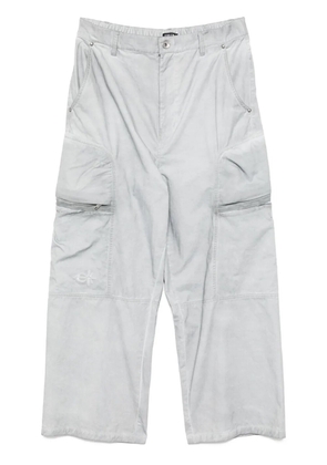 FIVE CM logo-embroidered trousers - Grey