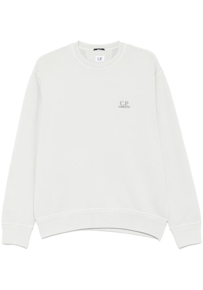 C.P. Company logo-embroidered sweatshirt - Grey
