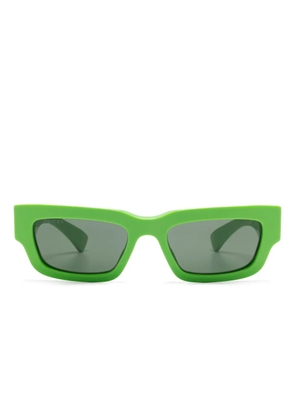 Gucci Eyewear rectangular-frame sunglasses - Green