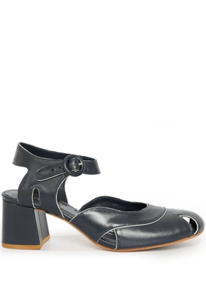 Sarah Chofakian 45mm Bedroom sandals - Blue