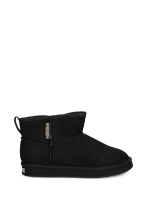 Just Cavalli logo-detail ankle boots - Black